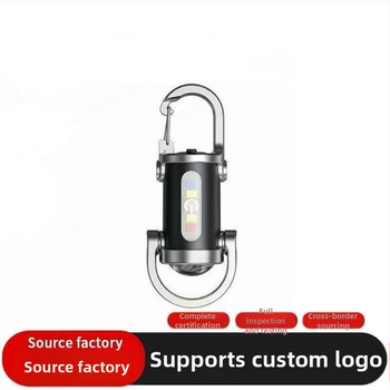 minitaskuga konksuga võtmehoidja lamp õues ere valgus polüpropüleenist LED-valgustus taskulamp