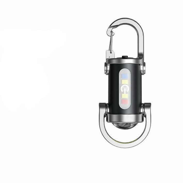 minitaskuga konksuga võtmehoidja lamp õues ere valgus polüpropüleenist LED-valgustus taskulamp