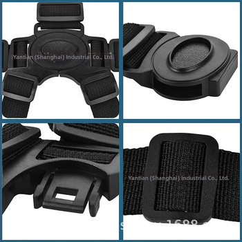 Cross-Border beebi turvavöö, reguleeritav viiepunkti turvavöö, fikseeritud jalutuskäru rihm