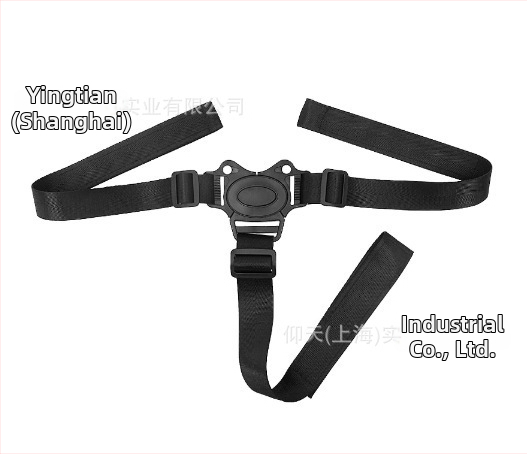 Cross-Border beebi turvavöö, reguleeritav viiepunkti turvavöö, fikseeritud jalutuskäru rihm