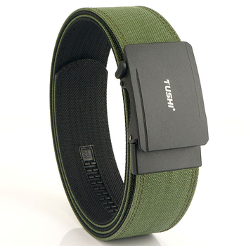 4.3 paksune rippuv püstoliga kahekihiline nailonist riidest vöö mitmekülgne vabaaja õuepükste vöö taktikaline automaatne pandlaga meeste vöö