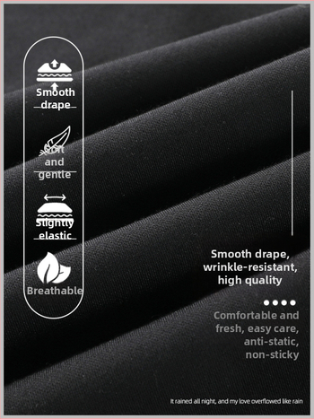 Черни микроразкроени панталони за жени, есен 2025, еластични, стягащи, с висока талия, тънки, с конски копита, дълги до пода, ежедневни панталони за жени