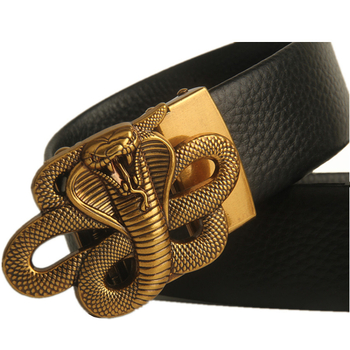 Kvaliteetne vöö Tähtkuju madu vöö Kobra pikendatud suure suurusega automaatse pandlaga silikoonnahast ekstra pikk 180 vöö