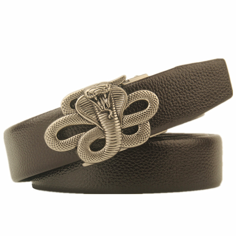 Kvaliteetne vöö Tähtkuju madu vöö Kobra pikendatud suure suurusega automaatse pandlaga silikoonnahast ekstra pikk 180 vöö