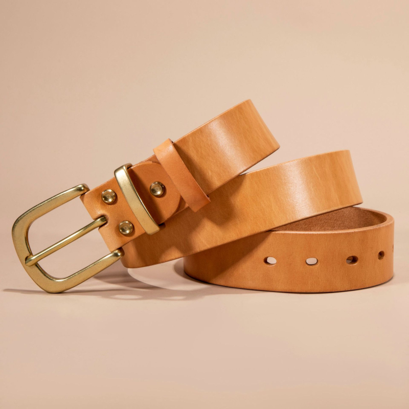 Uus esimese kihi loomanahast vöö naiste lihtsa vasknõelpandlaga meeste dekoratiivne Joker nahast vöö hulgimüügist
