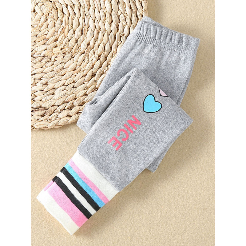 Tüdrukute sügis- ja talveretuusid, uued lääne stiilis laste ülerõivaste püksid, väikese ja keskmise suurusega laste fliisvoodriga paksendatud trendikad püksid