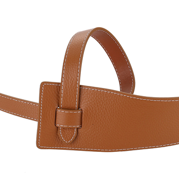 Pealmise kihi loomanahast naiste vöö litši mustriga dekoratiivne mantel, loomanahast vöökate must ehtsast nahast lai vöö naistele