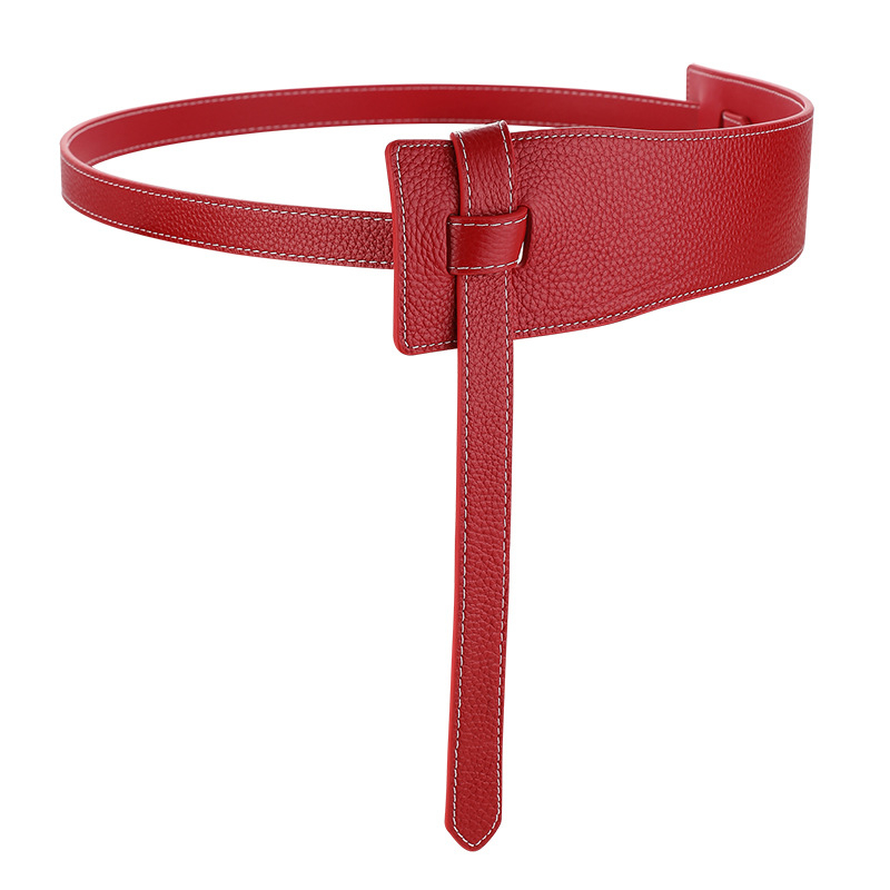 Pealmise kihi loomanahast naiste vöö litši mustriga dekoratiivne mantel, loomanahast vöökate must ehtsast nahast lai vöö naistele