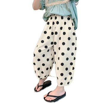 Αντικουνουπικά παντελόνια για κορίτσια Καλοκαίρι 2024 Νέα άφιξη Δυτικού στυλ Κοριτσιών Baby Internet Celebrity Καλοκαίρι Παιδικά ρούχα Καλοκαιρινά παντελόνια