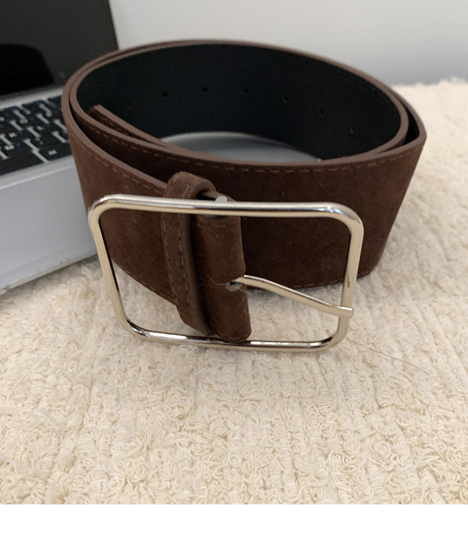 Korea stiilis lihtne retro lai vöö naiste 2025. aasta uue saabumise kleit teksariidest püksid vöökohaga tipptasemel moeaksessuaarid