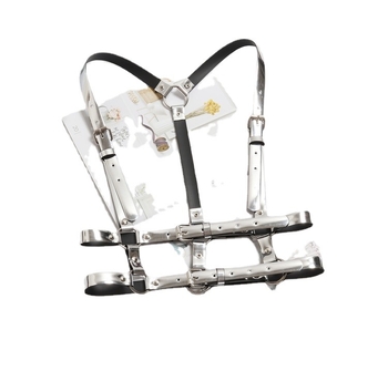 Ζώνη μέσης γυναικών, ευρωπαϊκή και αμερικανική πανκ μόδα, all-match κοστούμι, ιμάντας μέσης, δροσερό διακοσμητικό εξωτερικών ενδυμάτων