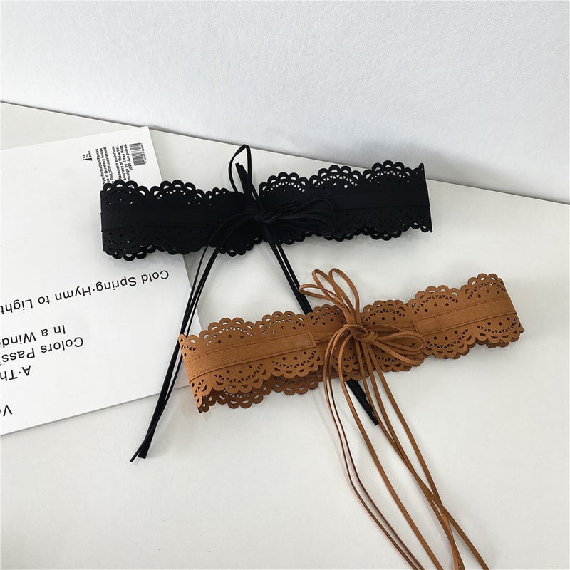 ins Style Naiste vöökoht rauast rõngas lai vöö vöö vööpael vöösüsteem keha vormimine mood ülerõivaste aksessuaarid särk kleit dekoratiivne vöö