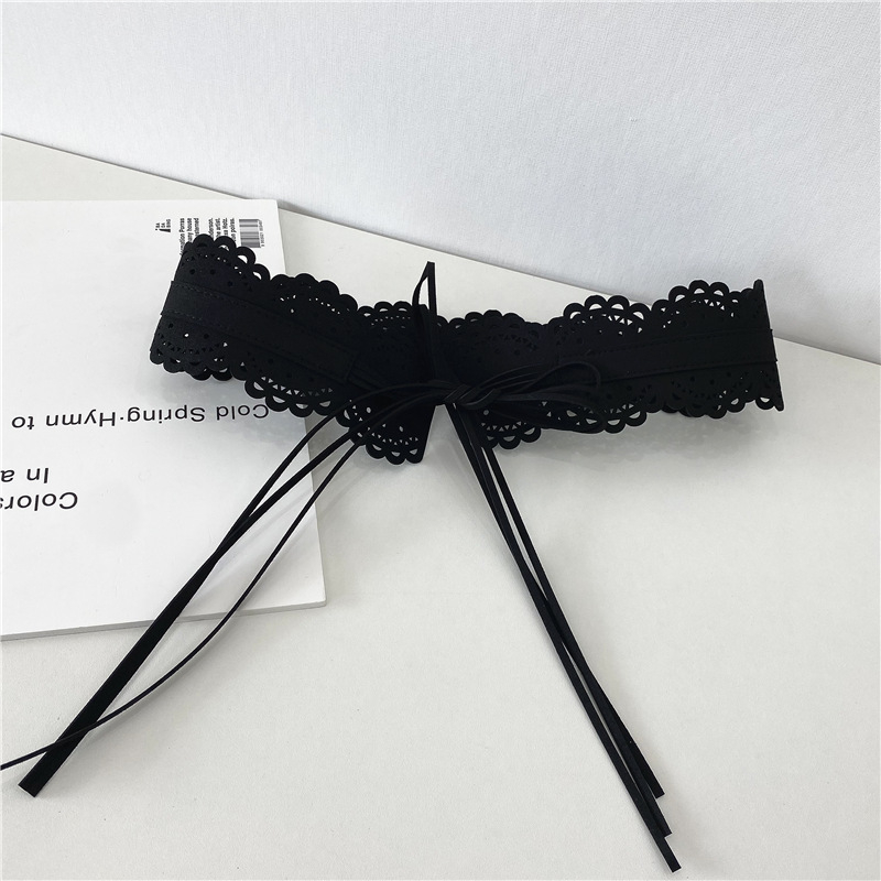 ins Style Naiste vöökoht rauast rõngas lai vöö vöö vööpael vöösüsteem keha vormimine mood ülerõivaste aksessuaarid särk kleit dekoratiivne vöö