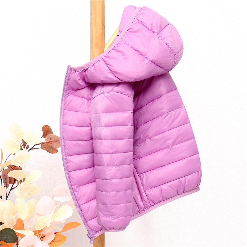 Nova zimska dječja jakna s pamučnom podstavom u jednoj boji iz 2024., lagana i tanka jakna s pamučnom podstavom za dječake i djevojčice, studentska jakna s pamučnom podstavom, velika dječja jakna