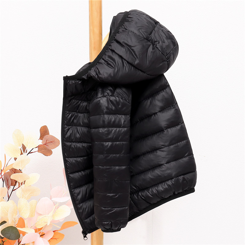 Nova zimska dječja jakna s pamučnom podstavom u jednoj boji iz 2024., lagana i tanka jakna s pamučnom podstavom za dječake i djevojčice, studentska jakna s pamučnom podstavom, velika dječja jakna