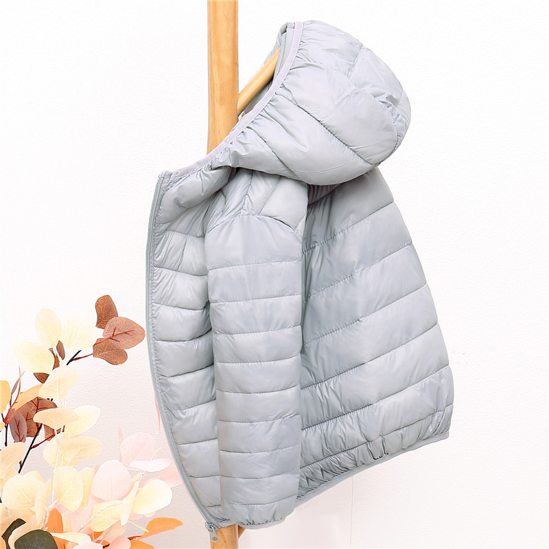 Nova zimska dječja jakna s pamučnom podstavom u jednoj boji iz 2024., lagana i tanka jakna s pamučnom podstavom za dječake i djevojčice, studentska jakna s pamučnom podstavom, velika dječja jakna