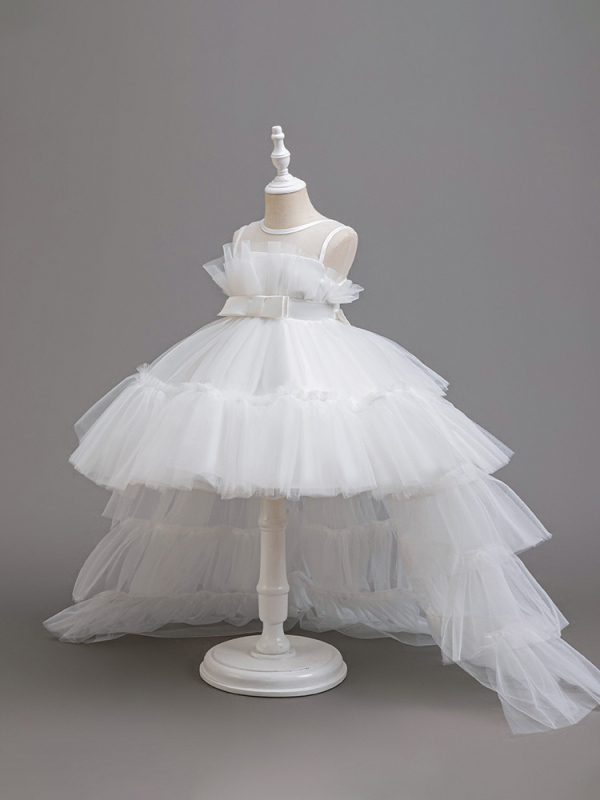 AliExpress dječja vučna haljina, haljina za djevojčice, haljina za predstavu, mrežasta haljina s motivom torte za djevojčice, haljina princeze za djevojčice