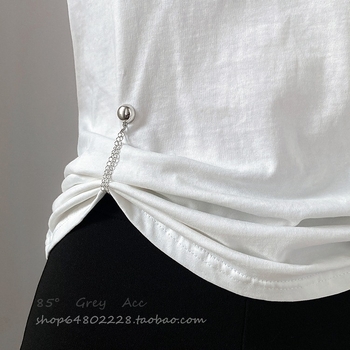 Σορτς πολλαπλών χρήσεων για αλλαγή μπλουζών, δαντέλα, τελείωμα με τεχνητό τελείωμα, μακριά, κοντή αλυσίδα, μαγνητική αγκράφα, σταθερή αγκράφα χωρίς ραφή στο άκρο