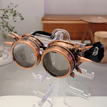 Piiriülene uus halloweeni kleit üles vintage punk auruprillid peo pühade colsplay kaunistuse rekvisiidid