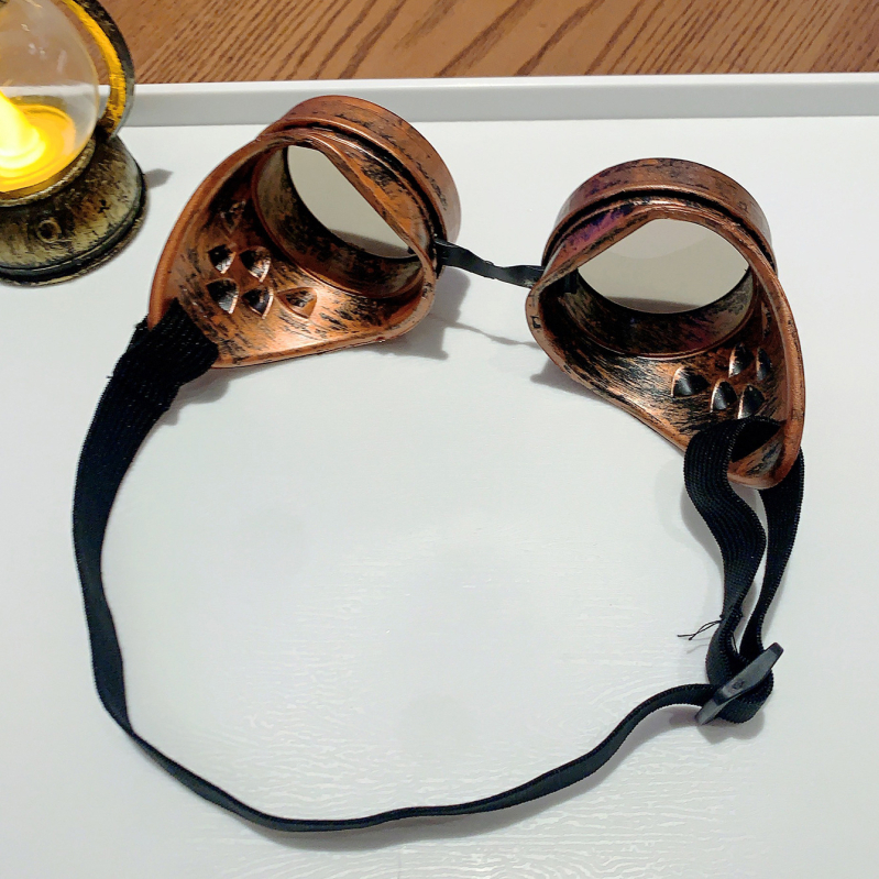 Piiriülene uus halloweeni kleit üles vintage punk auruprillid peo pühade colsplay kaunistuse rekvisiidid