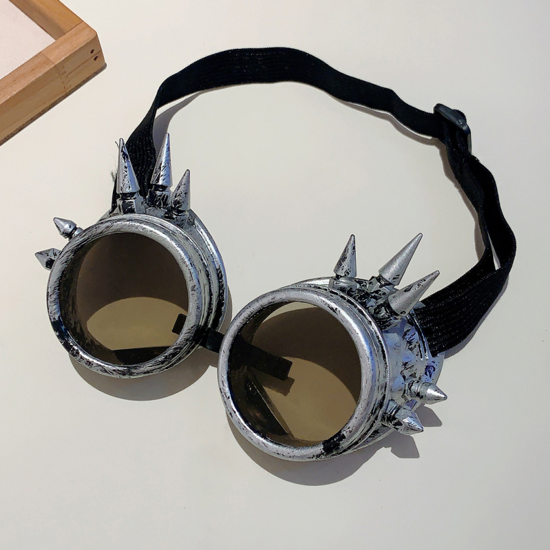 Piiriülene uus halloweeni kleit üles vintage punk auruprillid peo pühade colsplay kaunistuse rekvisiidid