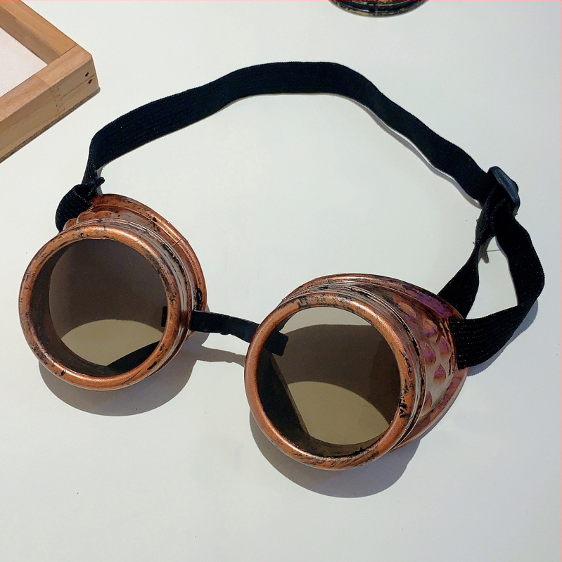 Piiriülene uus halloweeni kleit üles vintage punk auruprillid peo pühade colsplay kaunistuse rekvisiidid