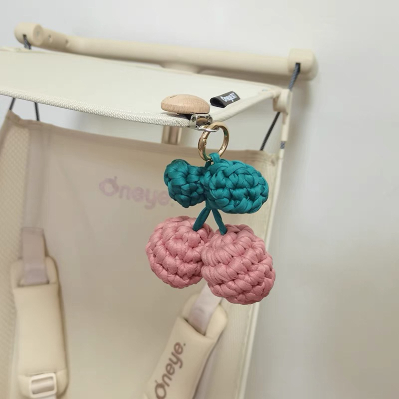 Lõuna-Korea puhas käsitööna valminud kirsipuust ripatsiga lapsevankri mugav rippuv nibuklambriga rippkaunistus