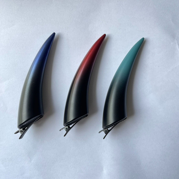 Σκούρα γοτθική πένσα γωνιακής άκρης διαβόλου για μαλλιά, κοστούμι αποκριών, κινούμενα σχέδια, μαύρα αξεσουάρ μαλλιών, φουρκέτα