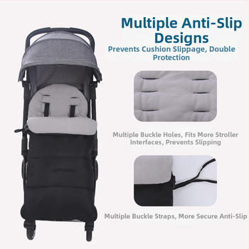 Laste kärupadi, kõrge maastikuga vihmavari, auto multifunktsionaalne esiklaasi magamisjalakate, neli aastaaega, universaalne sügis ja talv