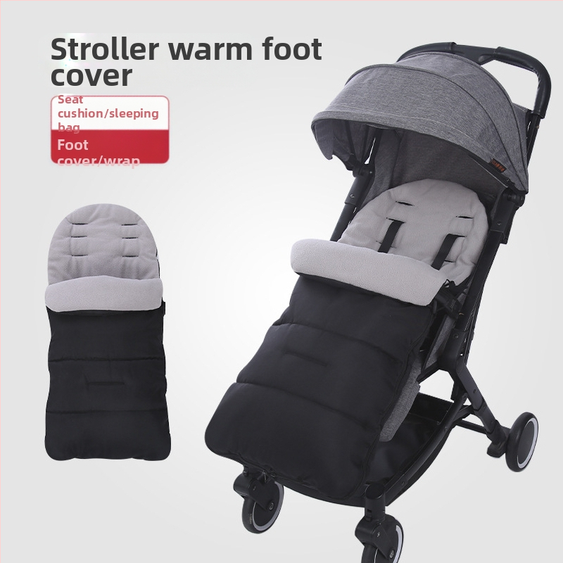 Laste kärupadi, kõrge maastikuga vihmavari, auto multifunktsionaalne esiklaasi magamisjalakate, neli aastaaega, universaalne sügis ja talv