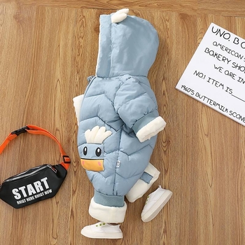 Νεογέννητο Μωρό Χειμερινό Εξωστρεφές Μπουφάν με βαμβάκι, ανθεκτικό στο κρύο, Πανσέληνος Εκατοντάδες Μέρες, Μωρό, Ξένο Στυλ, Αγορίστικο Καπέλο, Ζεστά Καπέλα