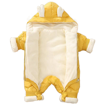 Νεογέννητο Μωρό Χειμερινό Εξωστρεφές Μπουφάν με βαμβάκι, ανθεκτικό στο κρύο, Πανσέληνος Εκατοντάδες Μέρες, Μωρό, Ξένο Στυλ, Αγορίστικο Καπέλο, Ζεστά Καπέλα