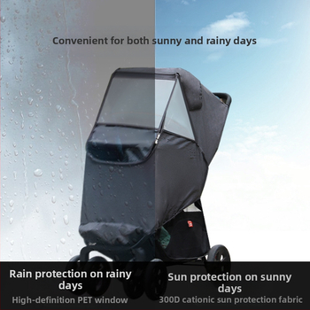 Beebivankri vihmakate, tuulekindel kate, universaalne beebi- ja laste vihmavari, autokäru, kaitsev vihmamantel, talvine vihmakindel tuulekate