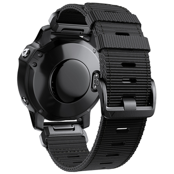 Κατάλληλο για λουράκι ρολογιού Garmin FeniX7X/6X PRO/935/3HR από νάιλον γρήγορης απελευθέρωσης, υφαντό λουράκι ρολογιού 22/26mm