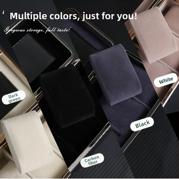 Laikrodžių dėžutė Nauja aparatūros krašto šešiaženklė laikrodžių laikymo dėžutė Aukštos klasės laikrodžių kolekcijos dėžutė Namų laikrodžių demonstravimo dėžutė