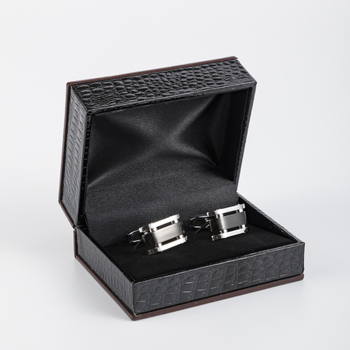 Sandėlyje naujos aukštos kokybės dvispalvės nerūdijančio plieno sąsagos, tarpvalstybinės, seksualios vyriškos prancūziškų marškinių sąsagos, didmeninė prekyba