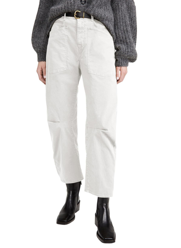 Άμεσες πωλήσεις εργοστασίων σε ευρωπαϊκά και αμερικανικά ρετρό αποδομημένα ρούχα εργασίας με τσέπη και πλυμένα καμπυλωτά τζιν υψηλής μέσης για γυναίκες