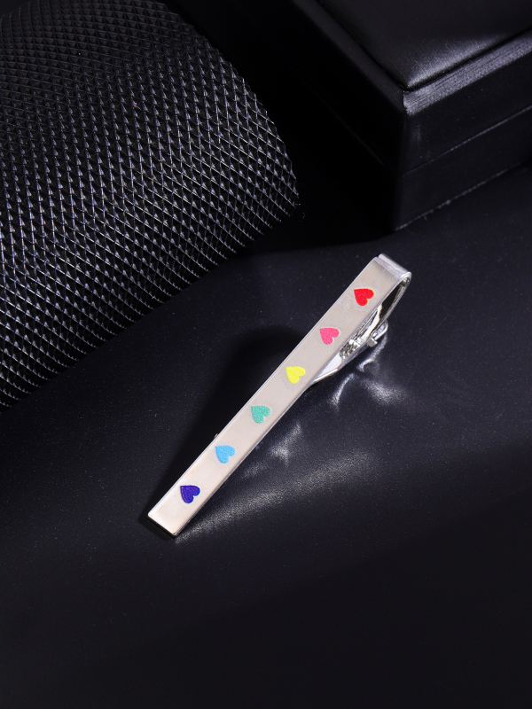 Euroopa ja Ameerika loominguline mood uus vikerkaareseeria meeste kraeklamber isikupärastatud äri lihtsa ülikonna kraeklambri kaunistused