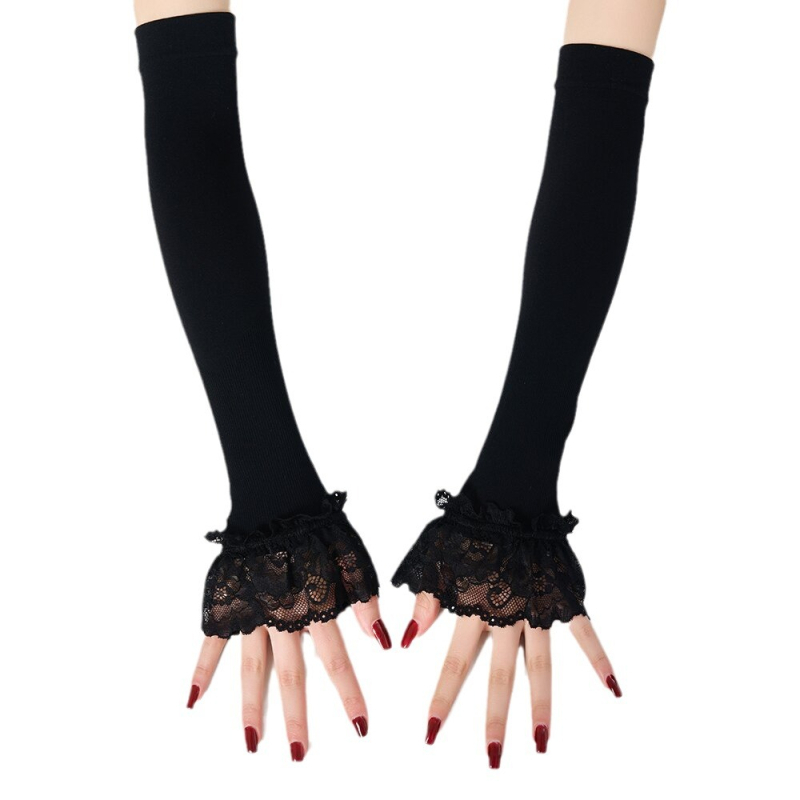 Moteriška nauja ledo šilko rago antrankovė, apsauga nuo saulės, kvėpuojanti, laisvalaikio rankų apsauga, ledo rankovė, apsauganti nuo UV spindulių, retro stiliaus rankų antrankovė.