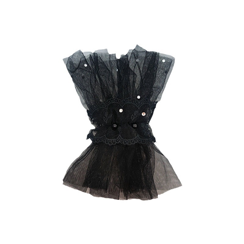 Pruudi pulmad väikeste varrukatega pruudi pruutneitsi pulmakindad pitsist lühikesed Lolita kaunid varrukatega võrkkindad