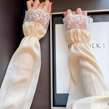 2024. aasta uued pitsist tikitud päikesekaitsekreemiga jäävarrukaga naiste suvised sõidukindad, ratsutamispäikesevari, lahtised käevarrukad