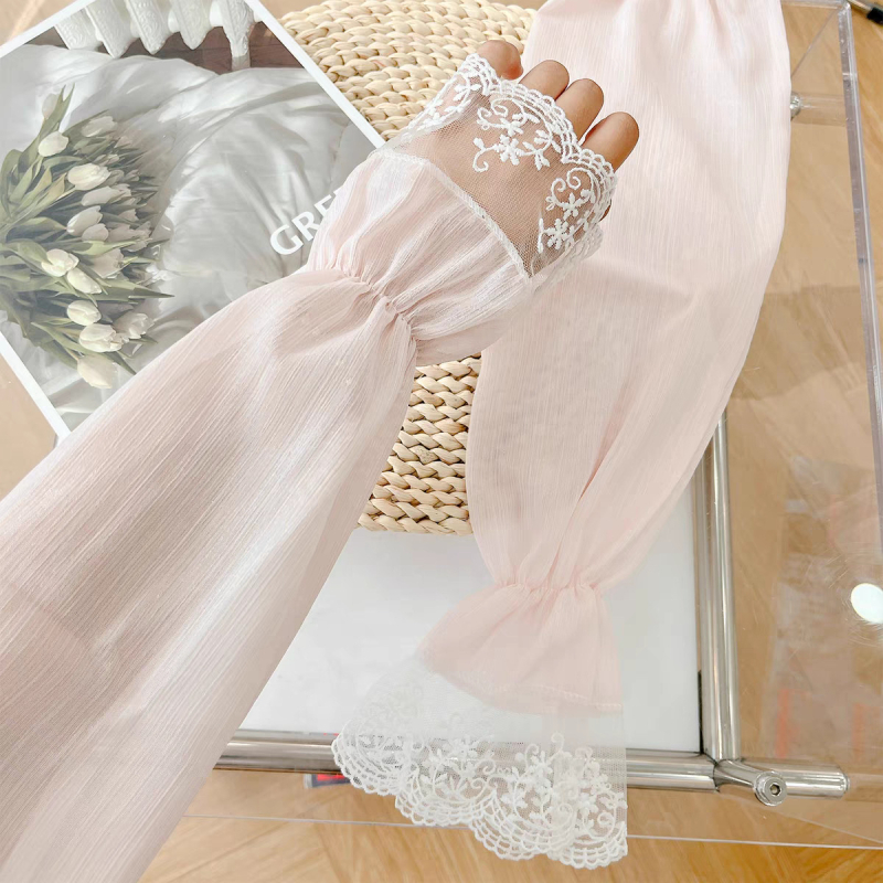 2024. aasta uued pitsist tikitud päikesekaitsekreemiga jäävarrukaga naiste suvised sõidukindad, ratsutamispäikesevari, lahtised käevarrukad