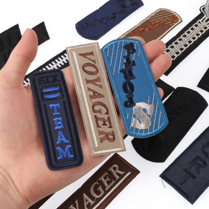 Uus riidest plaaster retro kombinatsioon teksariidest must märk isetehtud rõivaste riidest plaaster plaaster sõjaväe medali tikkimisplaaster