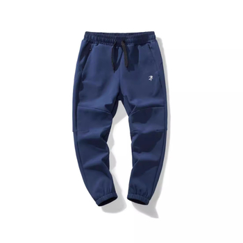 Мъжки спортни ежедневни панталони за открито, удебелени водоустойчиви, дишащи, с еластична талия