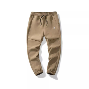 Мъжки спортни ежедневни панталони за открито, удебелени водоустойчиви, дишащи, с еластична талия