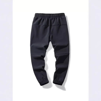 Мъжки спортни ежедневни панталони за открито, удебелени водоустойчиви, дишащи, с еластична талия