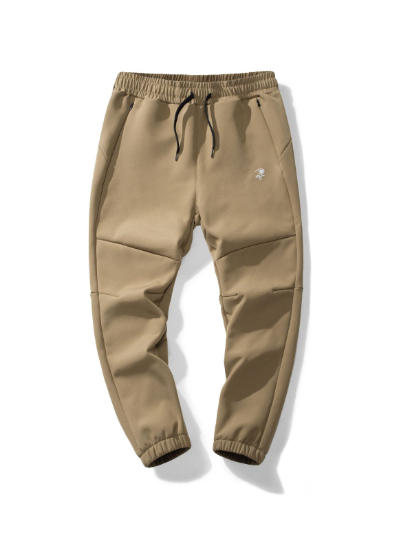 Мъжки спортни ежедневни панталони за открито, удебелени водоустойчиви, дишащи, с еластична талия