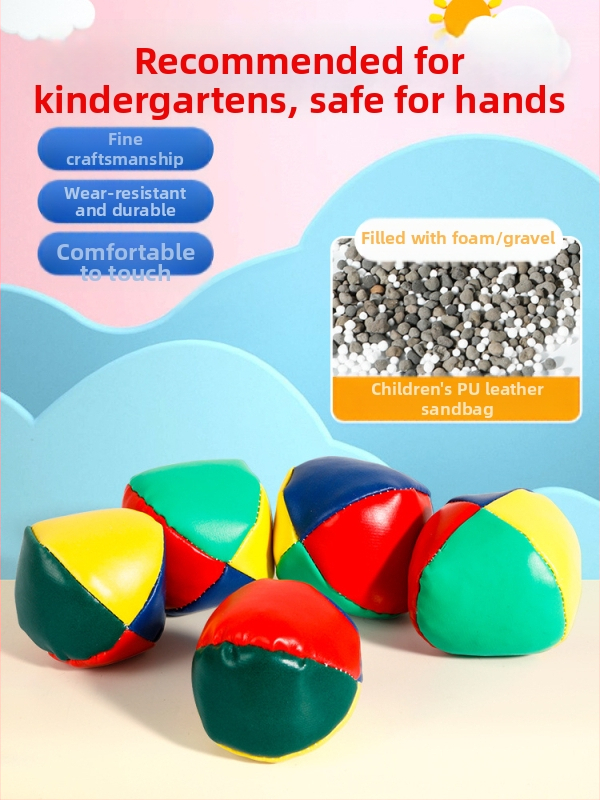 PU liivakott laste liivakott lasteaia algkooliõpilastele spetsiaalne käsitöö liivakottide viskamise märklaua liivakottide viskamise mänguasi