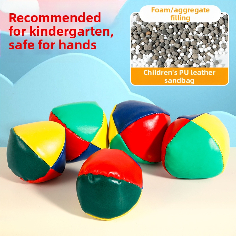 PU liivakott laste liivakott lasteaia algkooliõpilastele spetsiaalne käsitöö liivakottide viskamise märklaua liivakottide viskamise mänguasi