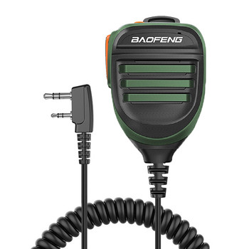 Baofeng interphone täiustatud käsimikrofon sobib Baofeng UV-5R/UV-82/BF-888S käepidemetele, universaalne K-pea.
